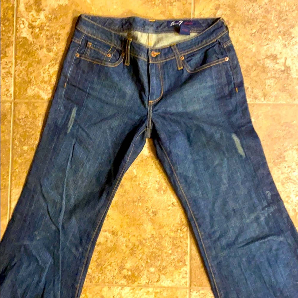 Women’s Seven wide leg denim jeans